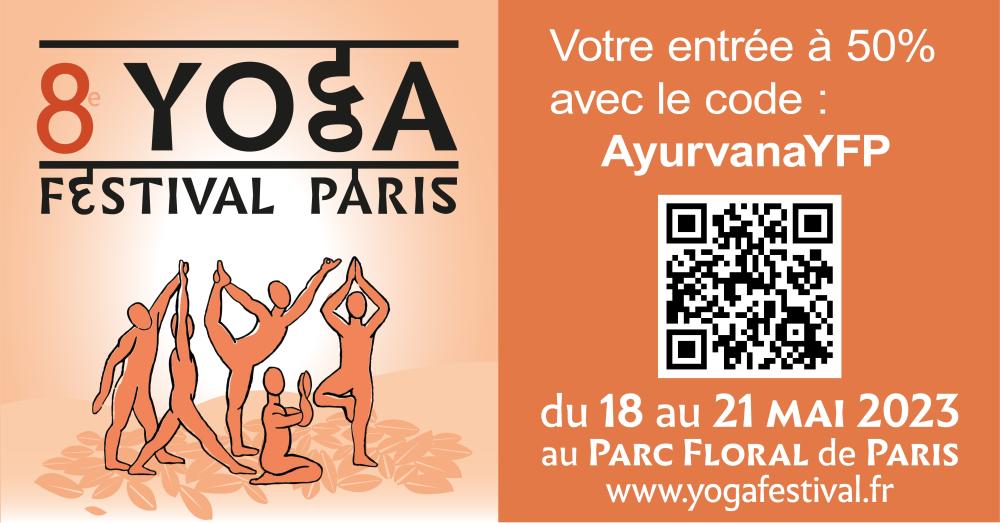 Yoga Festival Paris entrée à -50%