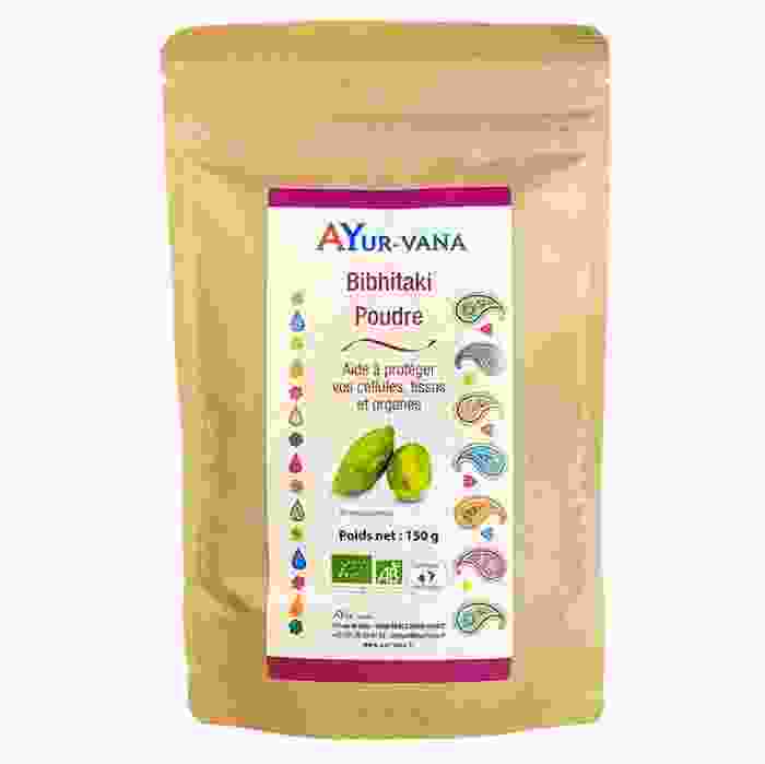 image de Organic Bibhitaki - Powder sachet - 150g