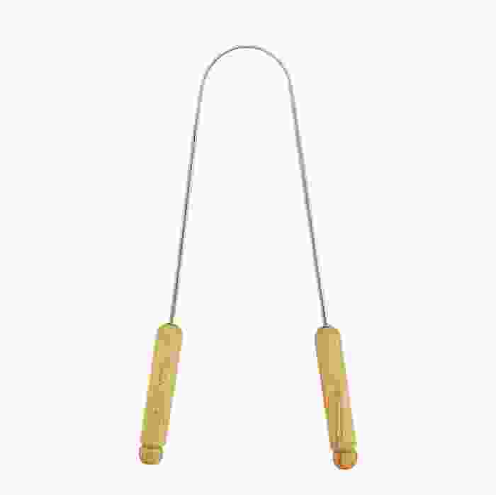 image de Gratte-langue ayurvédique en inox