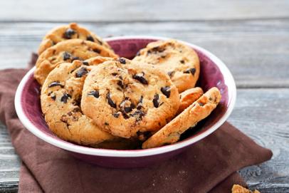 Recette de cookies moelleux au chocolat et bilva