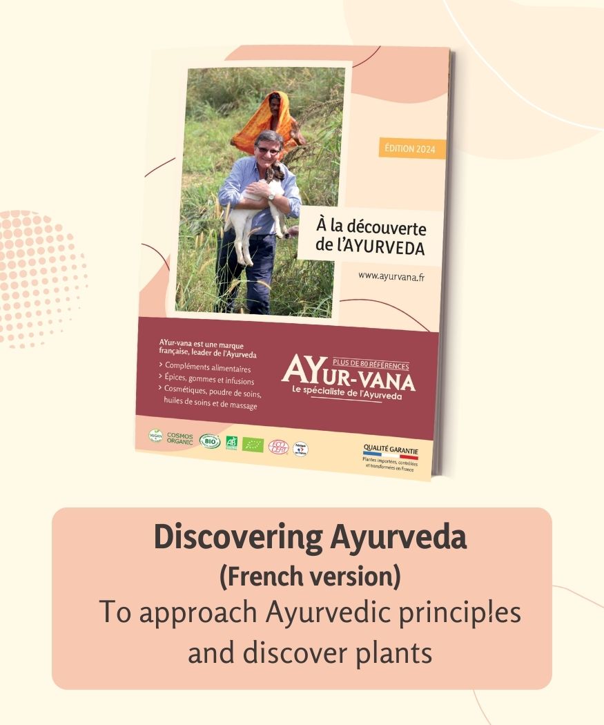 Booklet called Discovering Ayurveda
