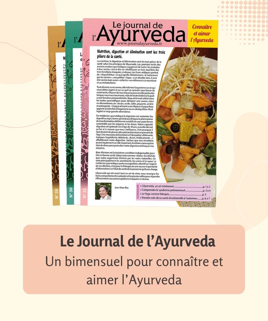 Photo du Journal de l'Ayurveda